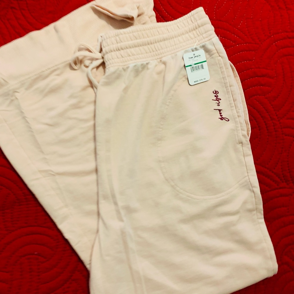 NWT Free People Cozy Cool Lounge Pant Mooncake - Picture 11 of 11